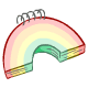 A rainbow notepad, isn't so cute?