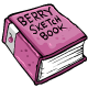 This berry scented book is the perfect place to jot down notes or make wonderful drawings in.