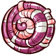 Concha Espiral Roxa | Selo de Neopets