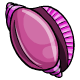 Shiny Purple Cowry Shell