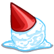 Oh no, someone dropped this poor snowcone!