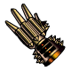 Make your blows significantly stronger with this mutant gauntlet.