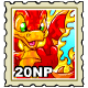 Selo Comemorativo dos Defensores n.4 | Selo de Neopets