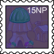 Midnight Jelly World Stamp | Selo de Neopets