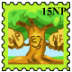 This stamp is much better than your basic Money Tree stamp, its hand painted for a start 

:)