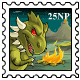 Tyrannian Grarrl Stamp