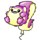 A red Meerca balloon is just the
thing to cheer up your Neopet!