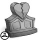 Broken Heart Tombstone