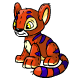 This Kougra plush toy has been lovingly
hand crafted by the natives of Mystery Island.