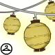 Round Paper Lantern String Lights