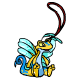 Pingente de Techo Fada de Pelucia Colecionável | Selo de Neopets