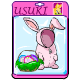 Now you can dress up your
favourite Usuki doll in this cute Easter bunny outfit.