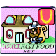 Your Usuki can own her own fast food restaurant with this great new play set!