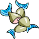 A fishy snack, low in calories, and high in protein.  Just what a growing Neopet needs.