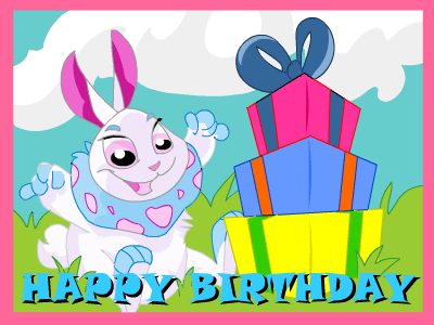 happy birthday balloons and cake. HAPPY BIRTHDAY NEOPETS!