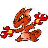 Flame lizard #655