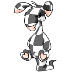 Angry checkered blumaroo (old pre-customisation)
