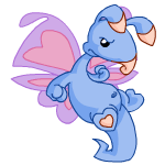 Angry faerie blumaroo (old pre-customisation)