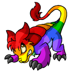 Angry rainbow bori (old pre-customisation)