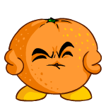 Angry orange chia (old pre-customisation)