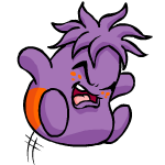 Angry purple chia (old pre-customisation)
