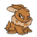 Angry brown cybunny (old pre-customisation)