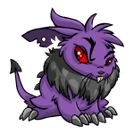 Angry darigan cybunny (old pre-customisation)