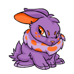 Angry purple cybunny (old pre-customisation)