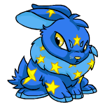 Angry starry cybunny (old pre-customisation)