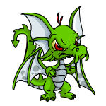 Angry green draik (old pre-customisation)