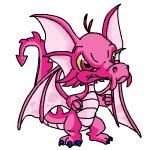 Angry pink draik (old pre-customisation)