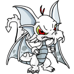 Angry white draik (old pre-customisation)