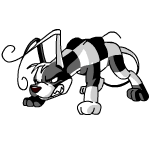 Angry checkered gelert (old pre-customisation)