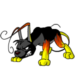 Angry fire gelert (old pre-customisation)