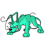 Angry green gelert (old pre-customisation)