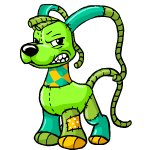 Angry plushie gelert (old pre-customisation)