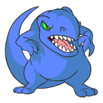 Angry blue grarrl (old pre-customisation)