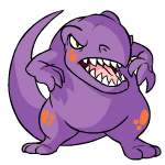 Angry purple grarrl (old pre-customisation)