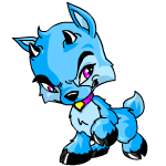 Angry blue ixi (old pre-customisation)