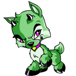 Angry green ixi (old pre-customisation)