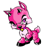 Angry pink ixi (old pre-customisation)