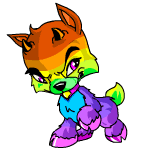 Angry rainbow ixi (old pre-customisation)