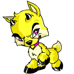 Angry yellow ixi (old pre-customisation)