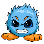 Angry blue jubjub (old pre-customisation)