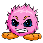 Angry pink jubjub (old pre-customisation)