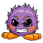 Angry purple jubjub (old pre-customisation)