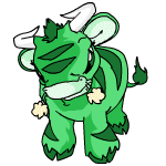 Angry green kau (old pre-customisation)