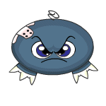Angry blue kiko (old pre-customisation)