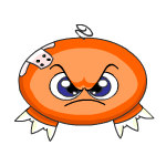 Angry orange kiko (old pre-customisation)