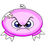 Angry pink kiko (old pre-customisation)